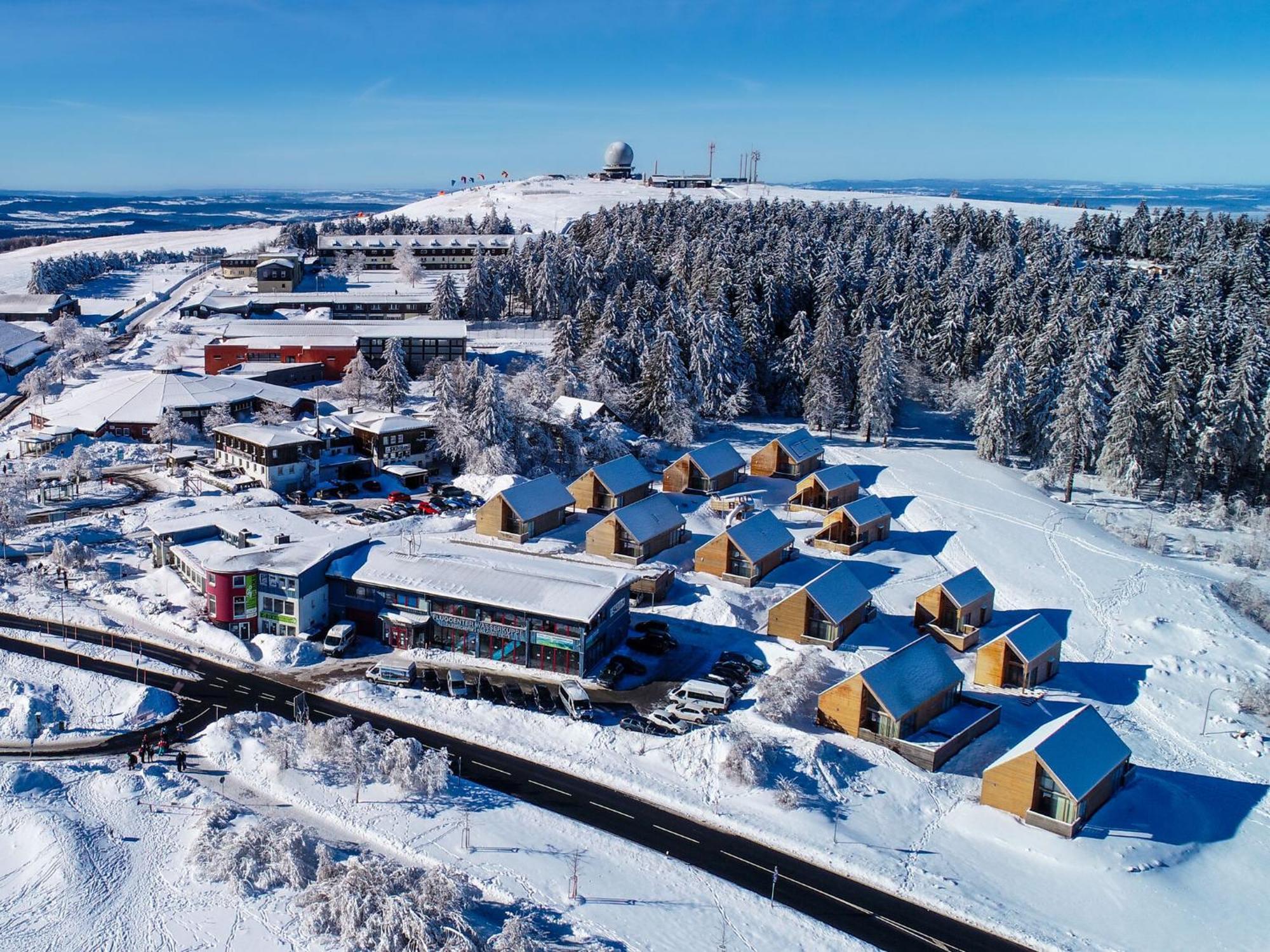 Feriendorf Wasserkuppe Wassersuppe Buitenkant foto